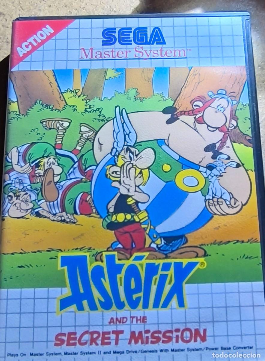 Videojuegos y consolas: ASTERIX AND THE SECRET MISSION SEGA MASTER SYSTEM - Foto 3