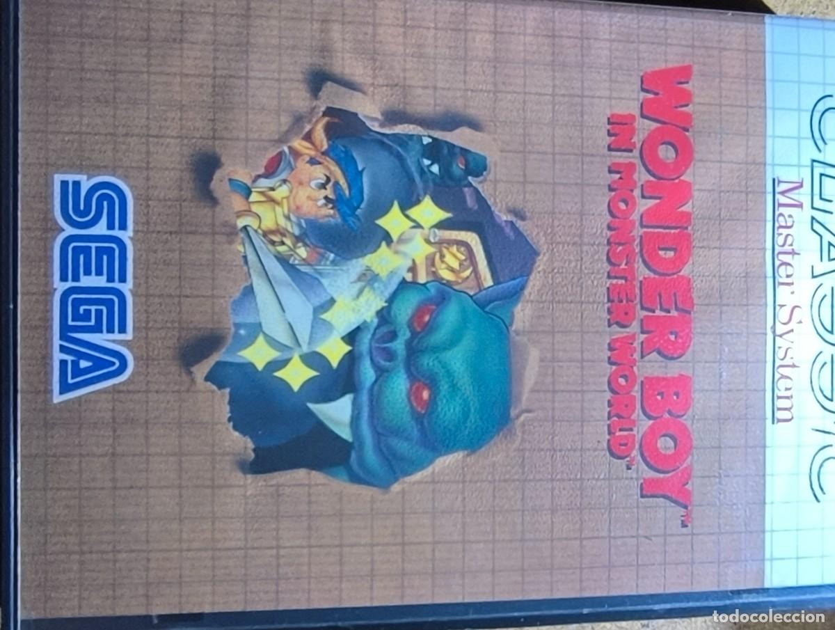 Videojuegos y consolas: SEGA MASTER SYSTEM WONDER BOY IN MONSTER WORLD - Foto 3