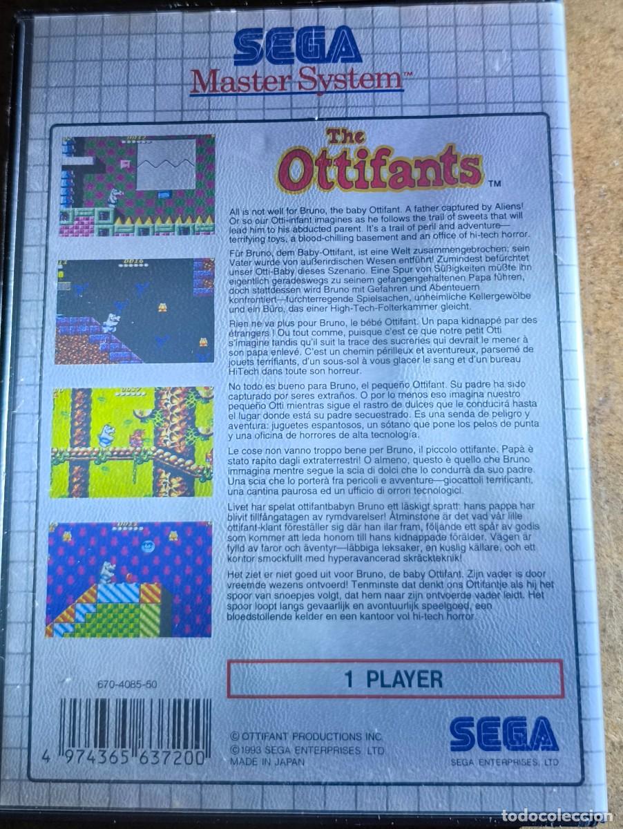 Videojuegos y consolas: The Ottifants Sega Master System - Foto 4