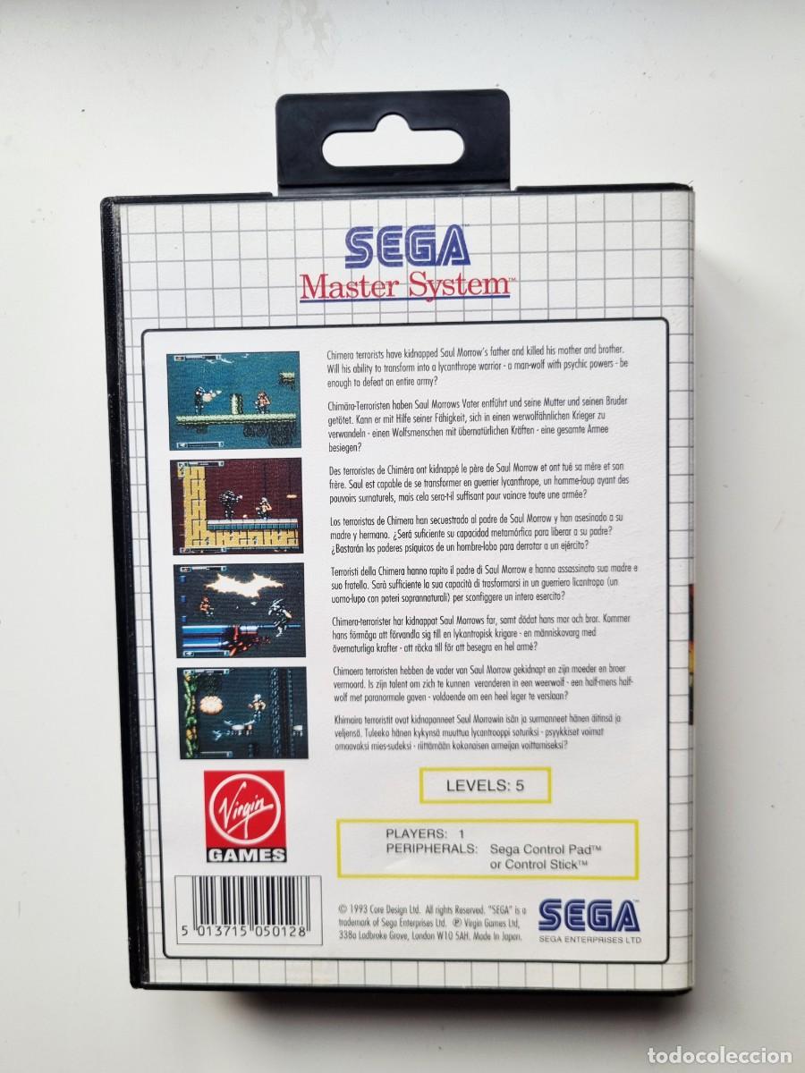 Videojuegos y consolas: Wolfchild. Sega Master System. Sin probar - Foto 2