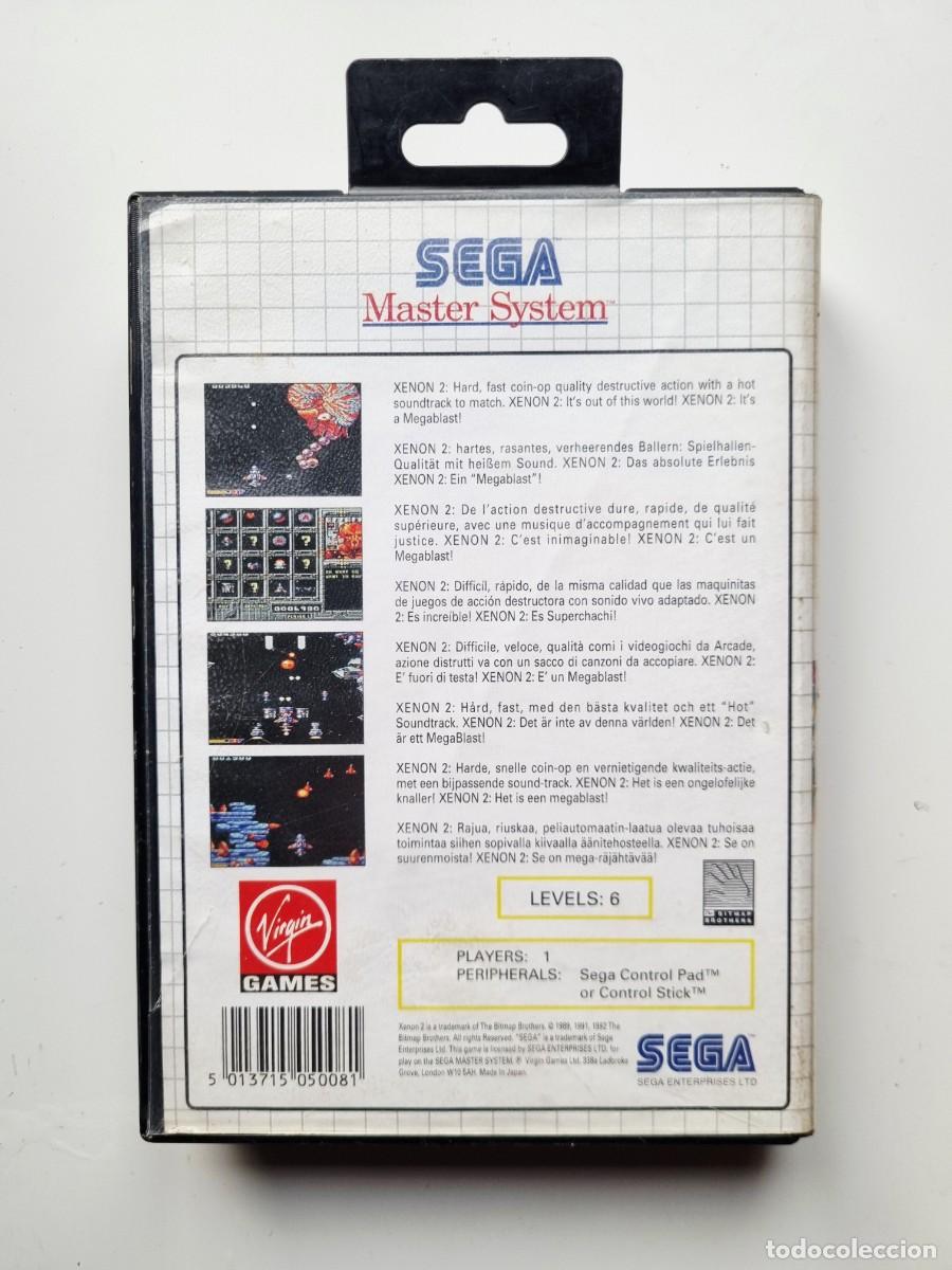 Videojuegos y consolas: Xenon 2 Megablast. Sega Master System. Sin probar - Foto 2