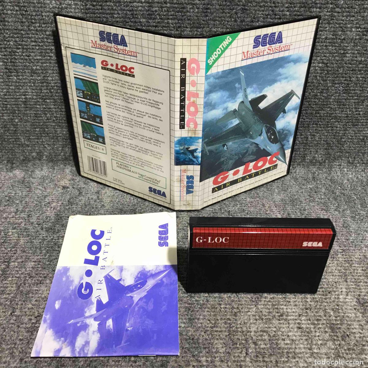 Videojuegos y consolas: G LOC SEGA MASTER SYSTEM - Foto 1
