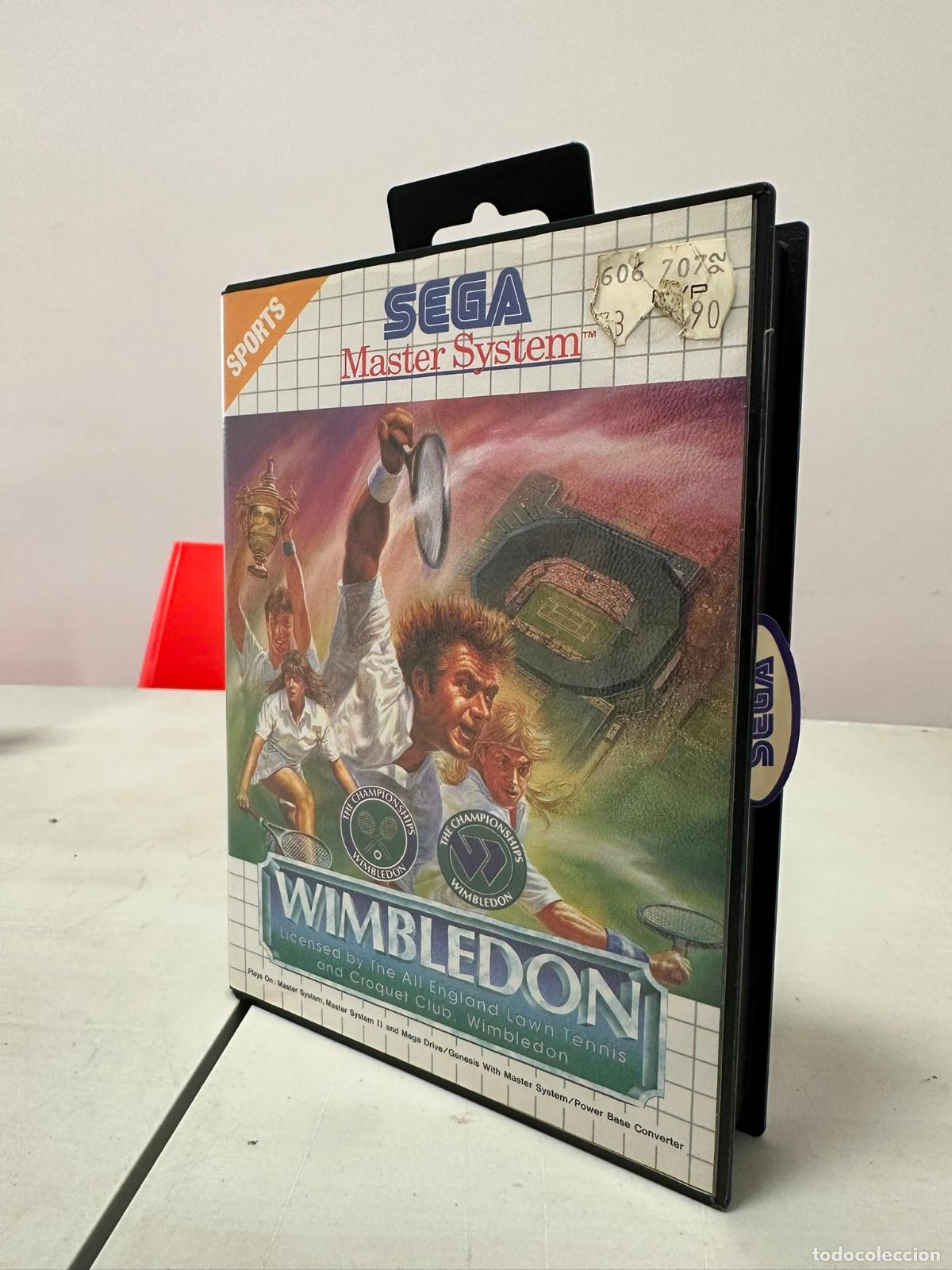 Videojuegos y consolas: Wimbledon - Sega Master System MS - PAL Sin manual - Foto 1