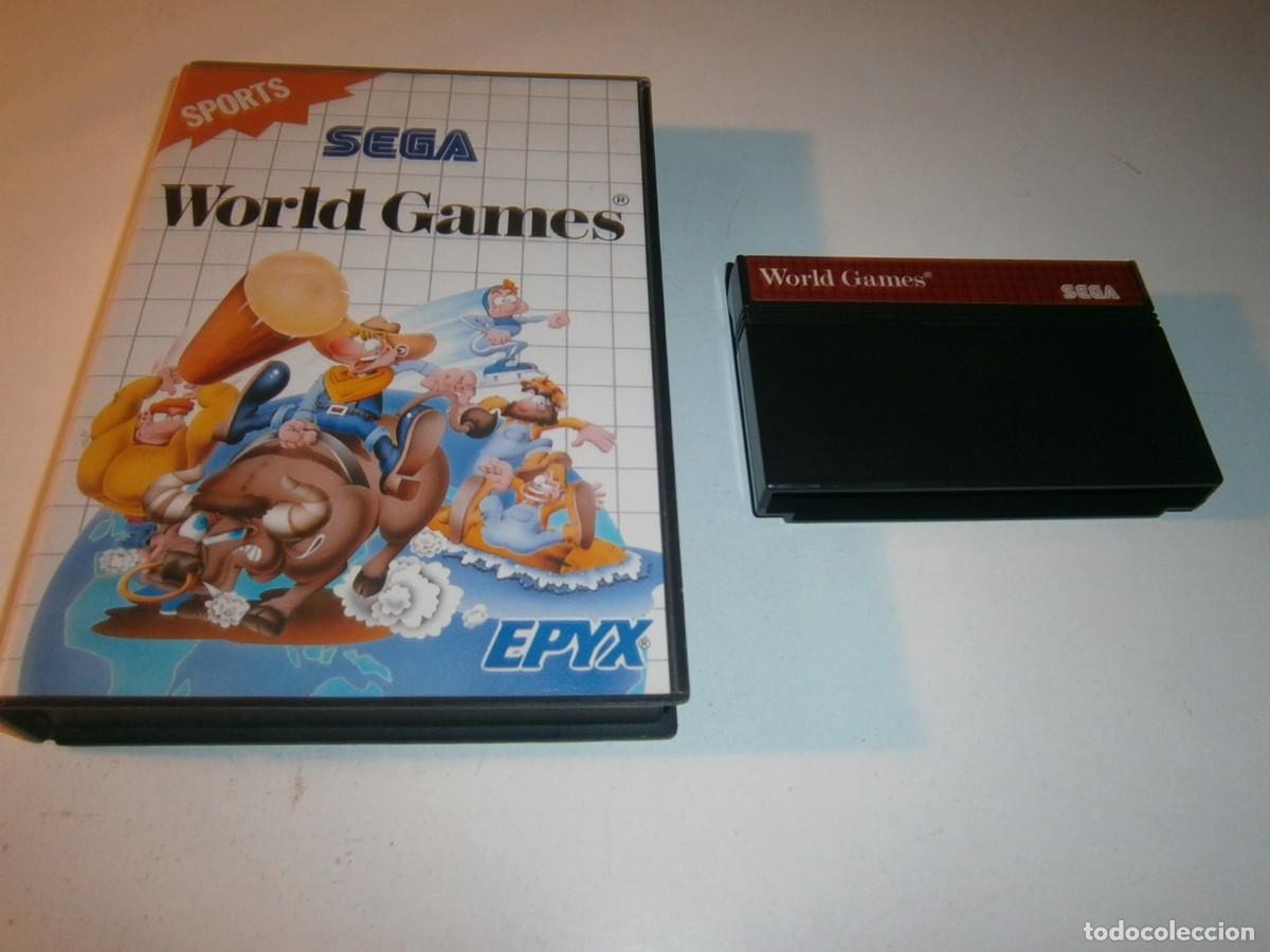 Videojuegos y consolas: WORLD GAMES MASTER SYSTEM - Foto 1