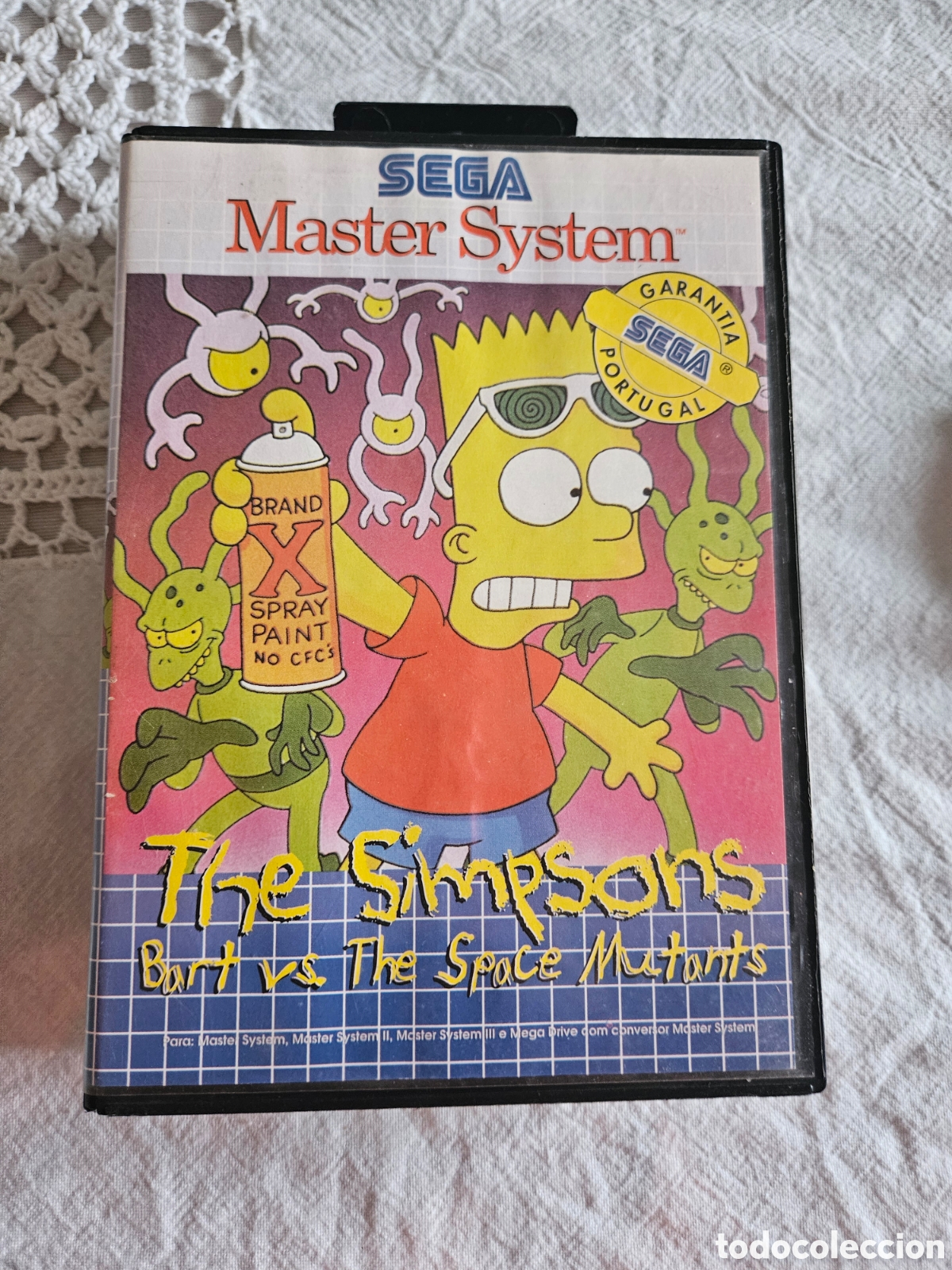 Videojuegos y consolas: Sega Master System The Simpsons Bart vs the Space Mutants tectoy - Foto 2
