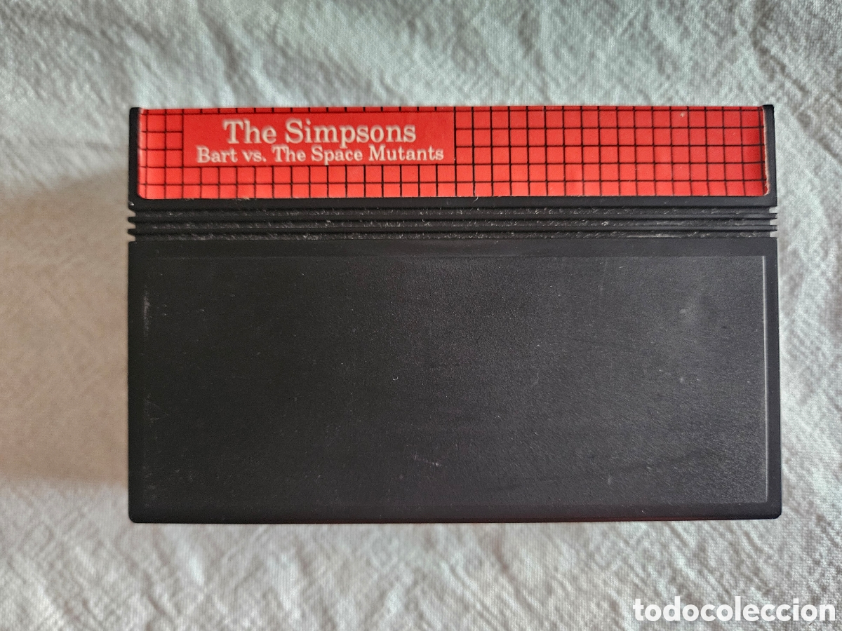 Videojuegos y consolas: Sega Master System The Simpsons Bart vs the Space Mutants tectoy - Foto 5