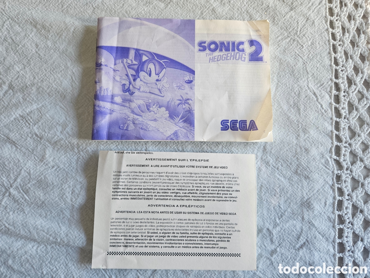 Videojuegos y consolas: Sega Master System Sonic 2 - Foto 7