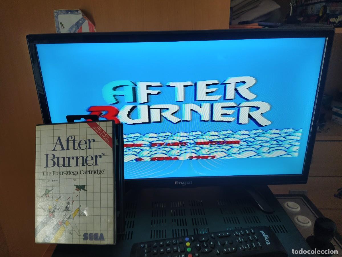 Videojuegos y consolas: AFTER BURNER SEGA MASTER SYSTEM ORIGINAL SIN MANUAL - Foto 2