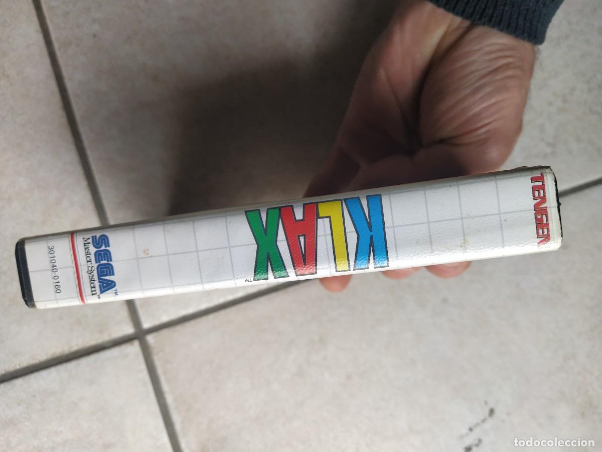 Videojuegos y consolas: KLAX SEGA MASTER SYSTEM ORIGINAL SIN MANUAL - Foto 7