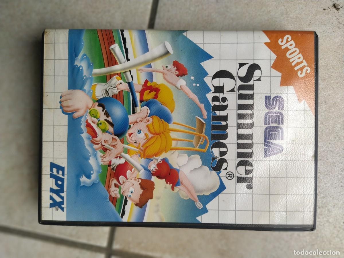Videojuegos y consolas: SUMMER GAMES SEGA MASTER SYSTEM ORIGINAL SIN MANUAL - Foto 1