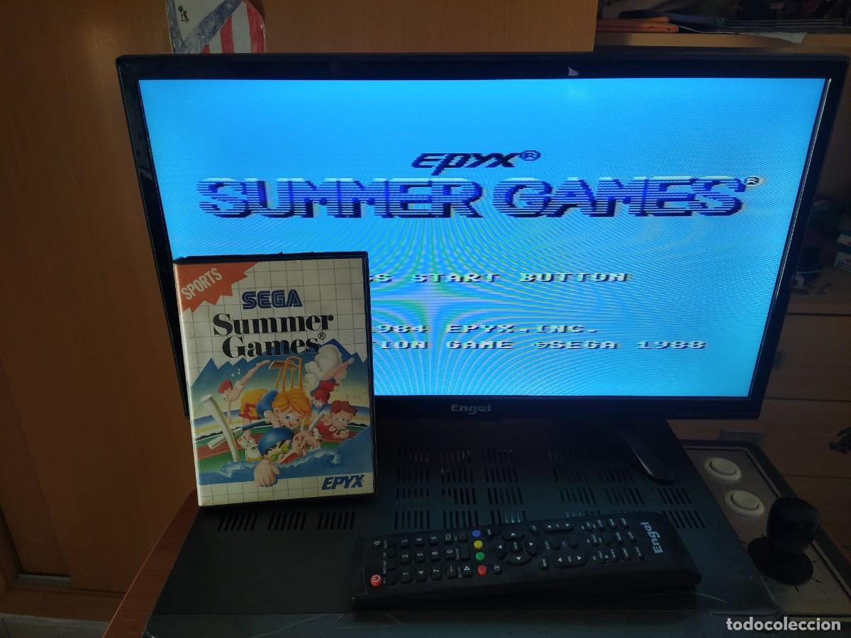 Videojuegos y consolas: SUMMER GAMES SEGA MASTER SYSTEM ORIGINAL SIN MANUAL - Foto 2