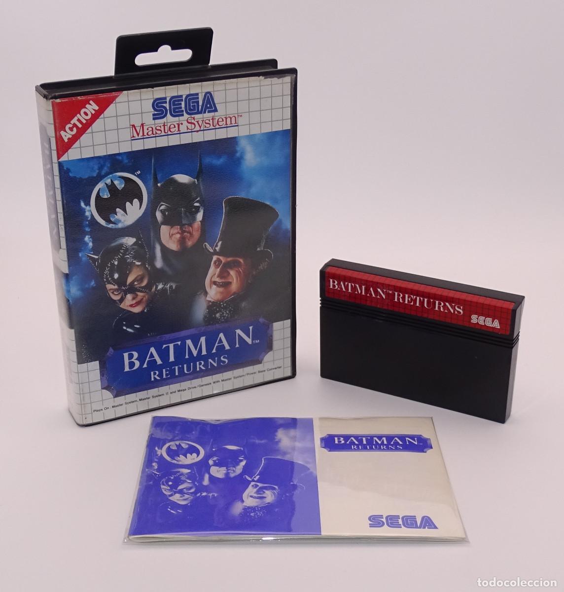 Videojuegos y consolas: Batman Returns Sega Master System - Foto 1