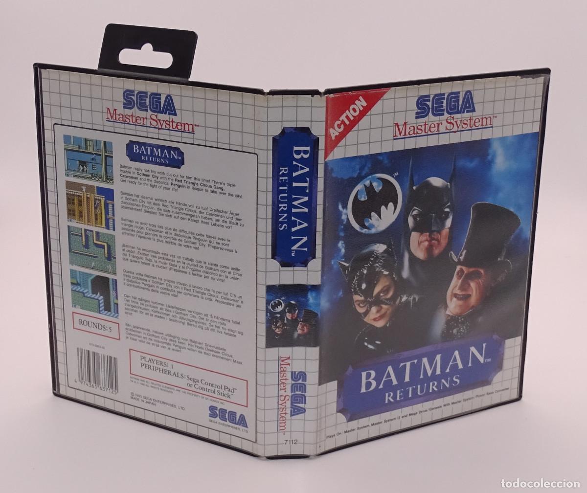 Videojuegos y consolas: Batman Returns Sega Master System - Foto 3