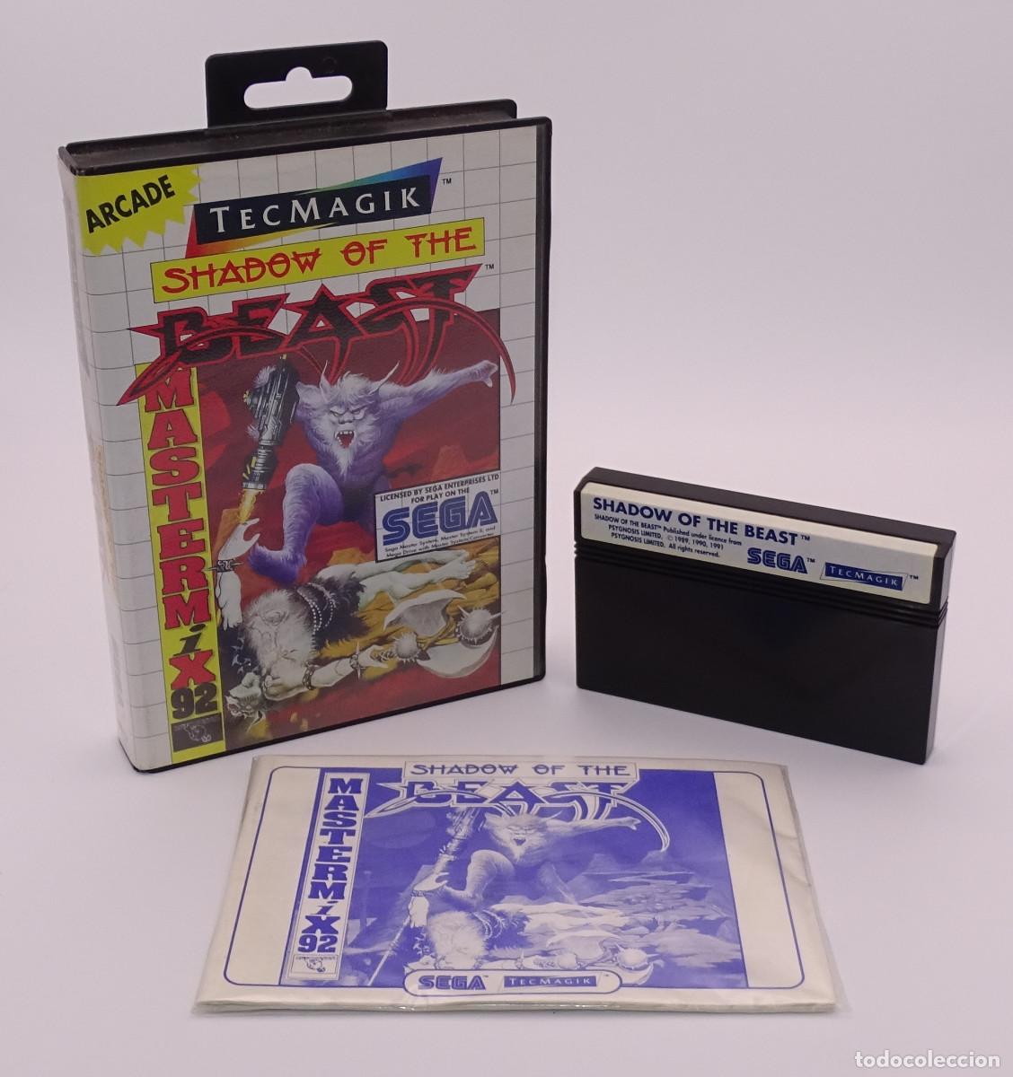 Videojuegos y consolas: Shadow of the Beast Sega Master System - Foto 1