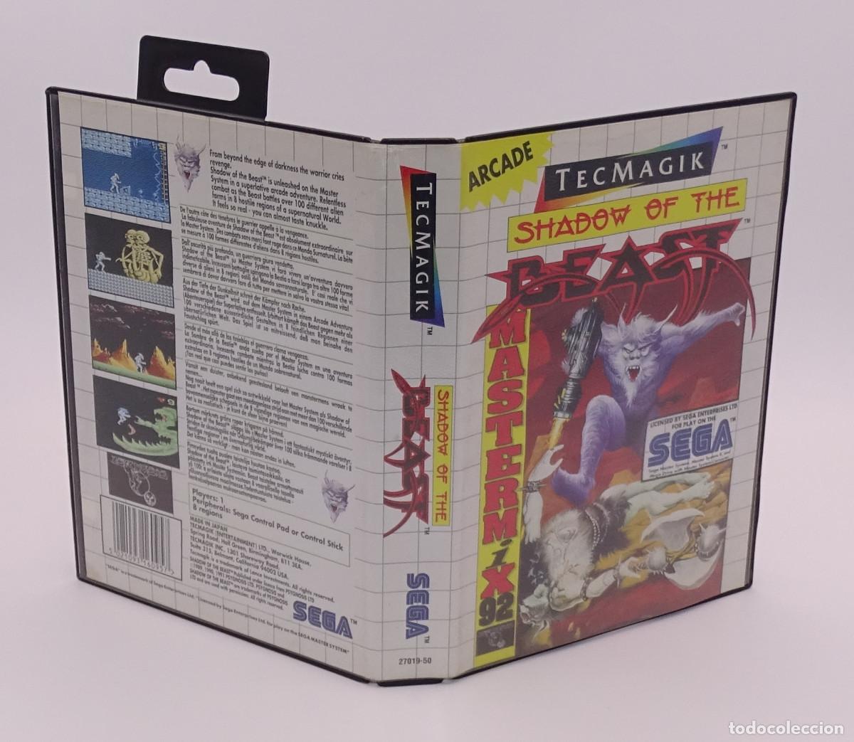 Videojuegos y consolas: Shadow of the Beast Sega Master System - Foto 3