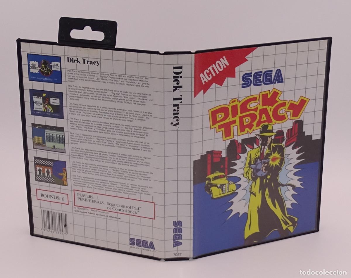 Videojuegos y consolas: Dick Tracy Sega Master System - Foto 3