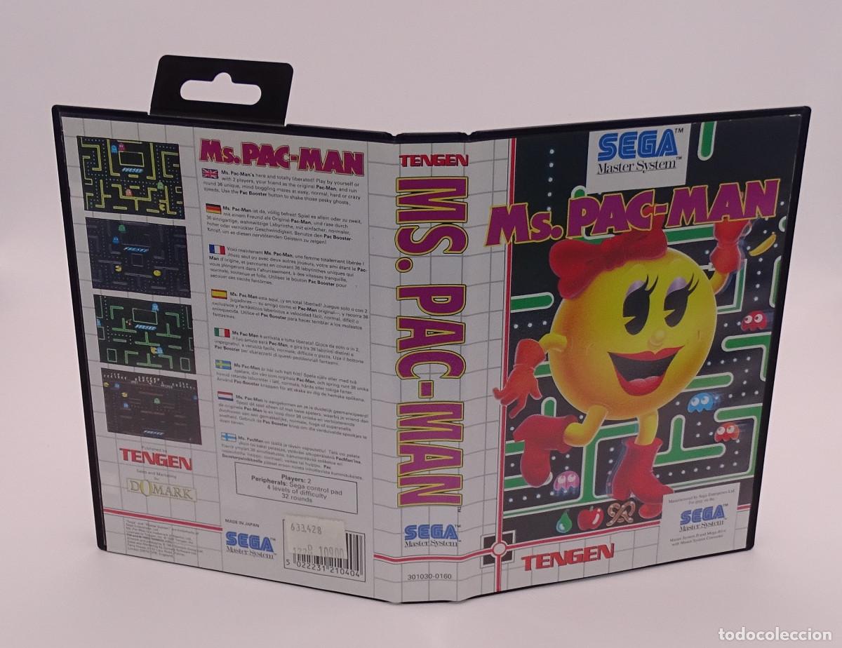 Videojuegos y consolas: Ms. Pac-Man Ms Pacman Sega Master System - Foto 3