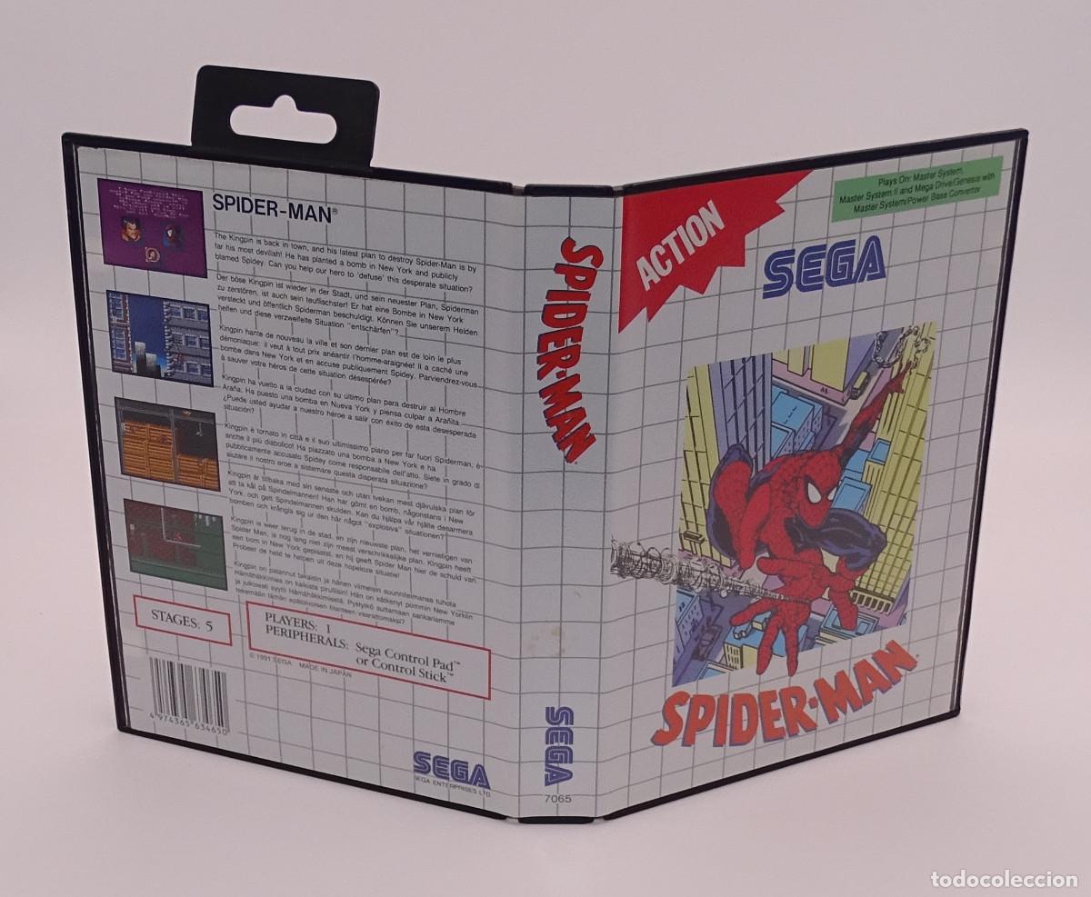 Videojuegos y consolas: Spiderman Sega Master System - Foto 3