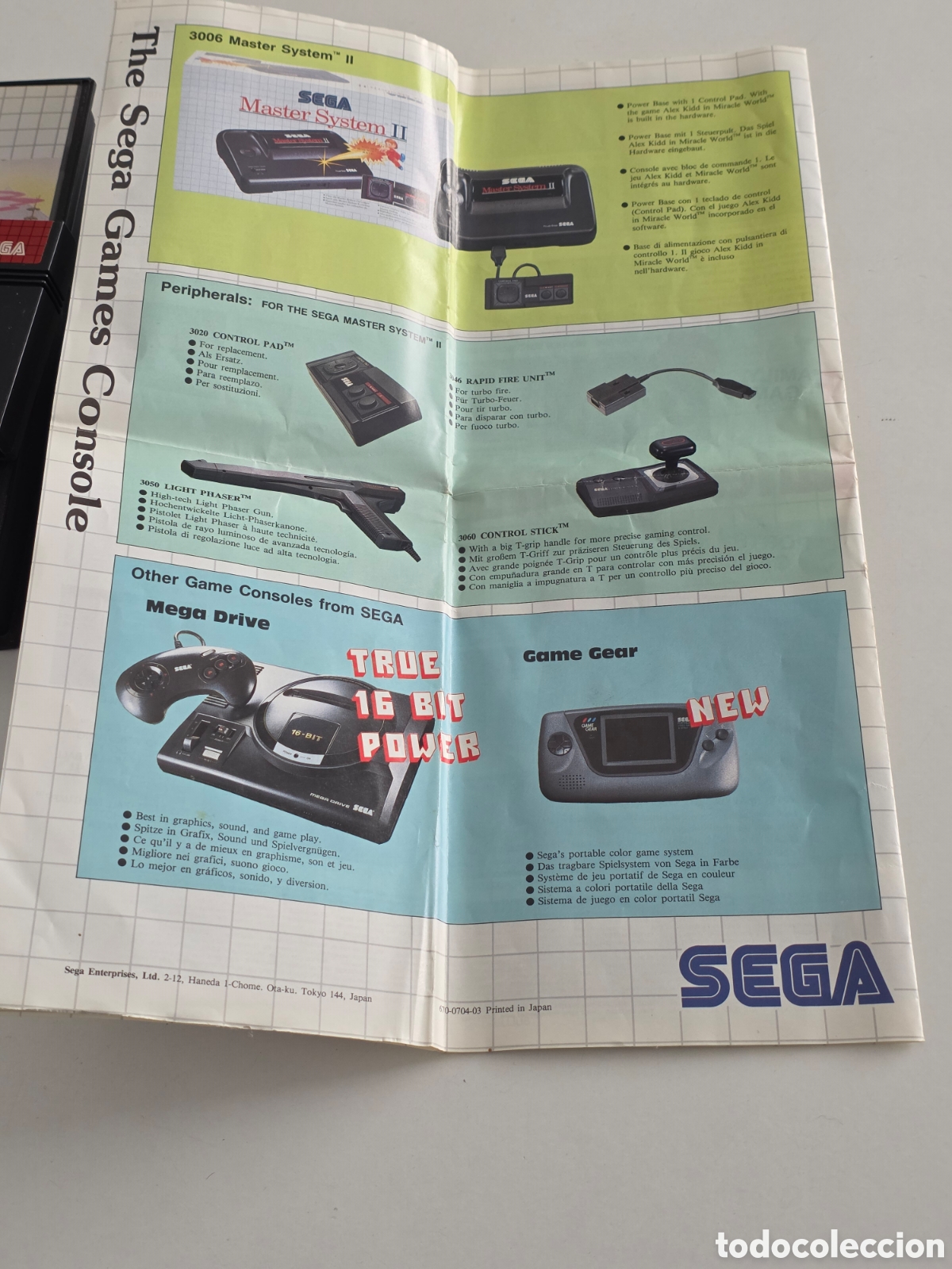 Videojuegos y consolas: Lemmings Sega Master System completo con caja y cat&aacute;logo original - Foto 4