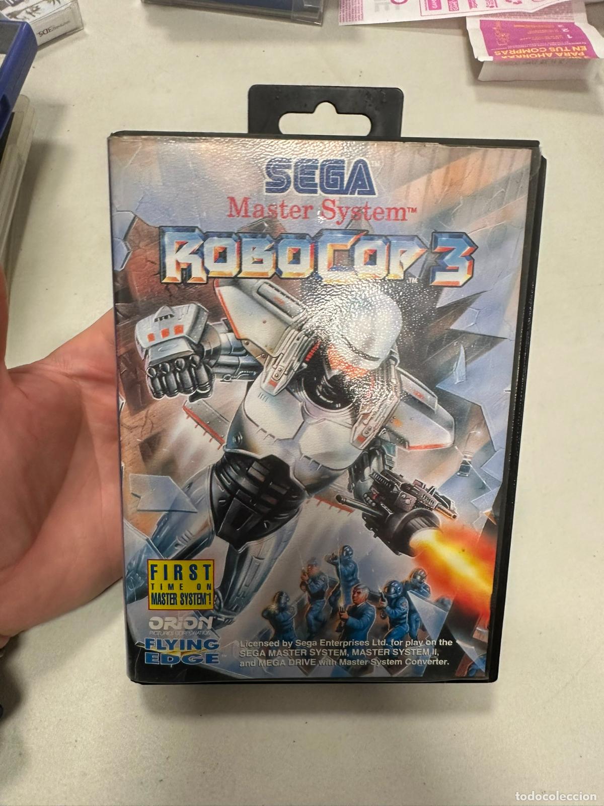 Videojuegos y consolas: Robocop 3 - Sega master system MS - Completo PAL - Foto 1
