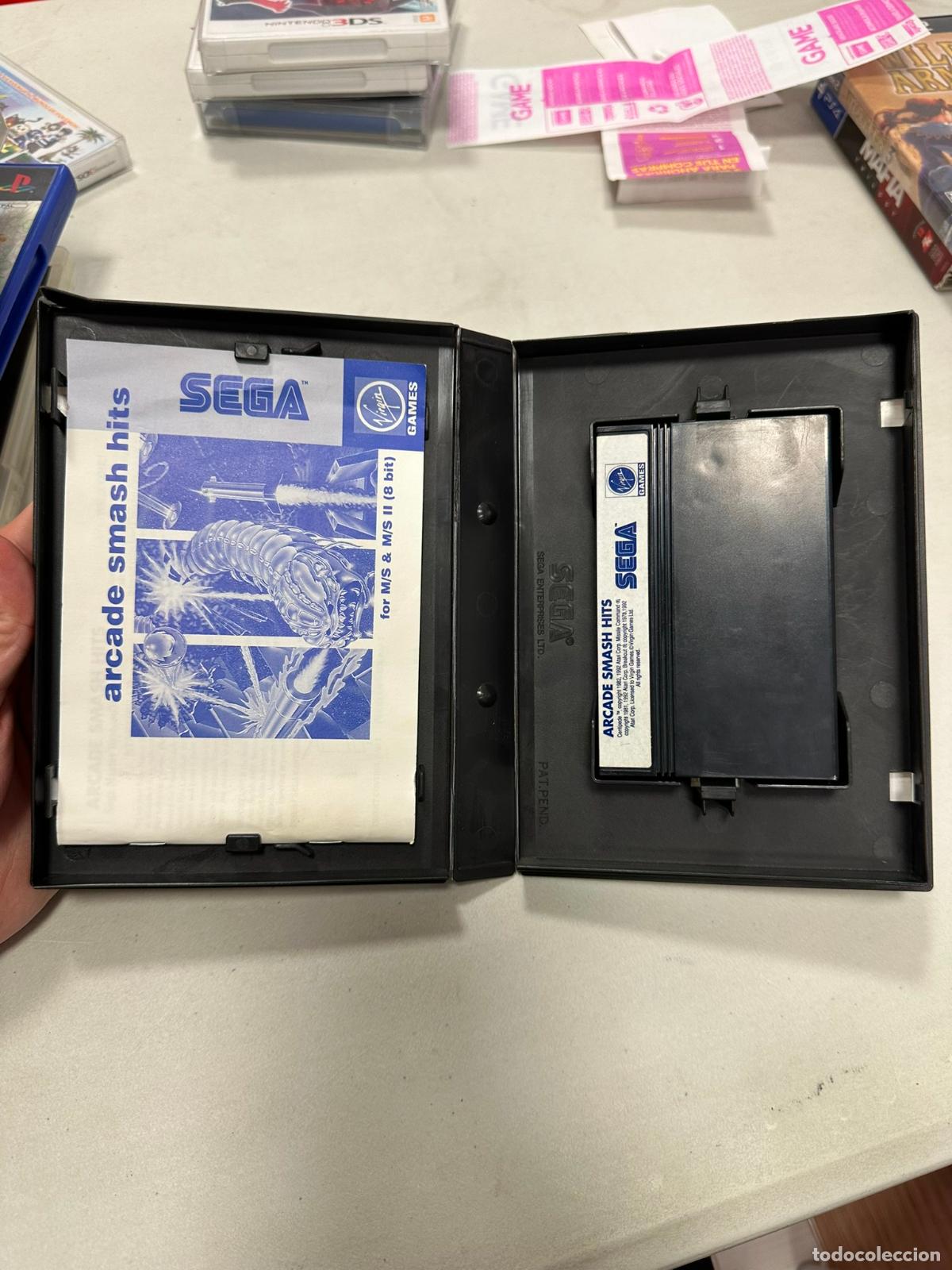Videojuegos y consolas: arcade smash hits - Sega master system MS - Completo PAL - Foto 2