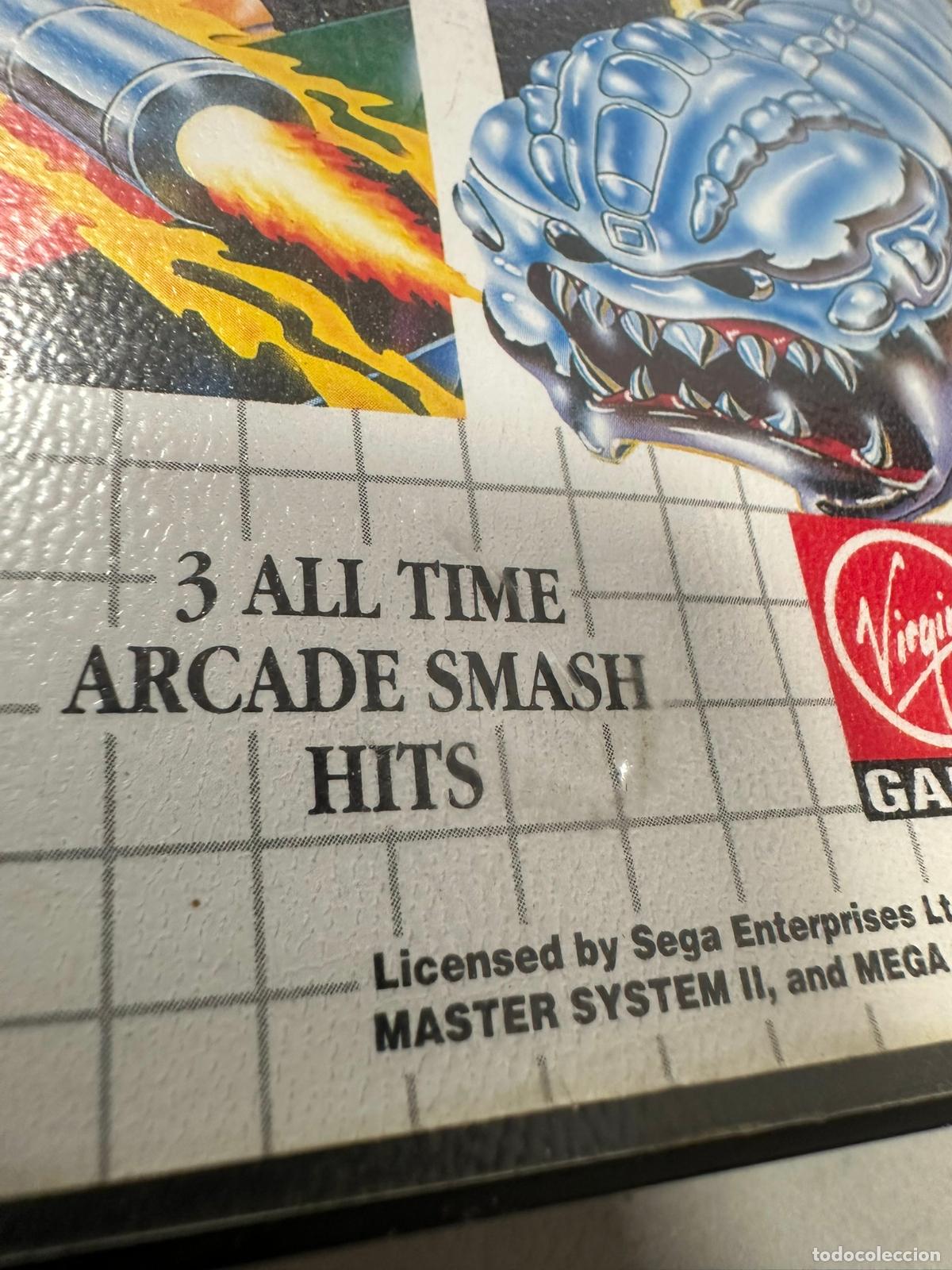 Videojuegos y consolas: arcade smash hits - Sega master system MS - Completo PAL - Foto 6