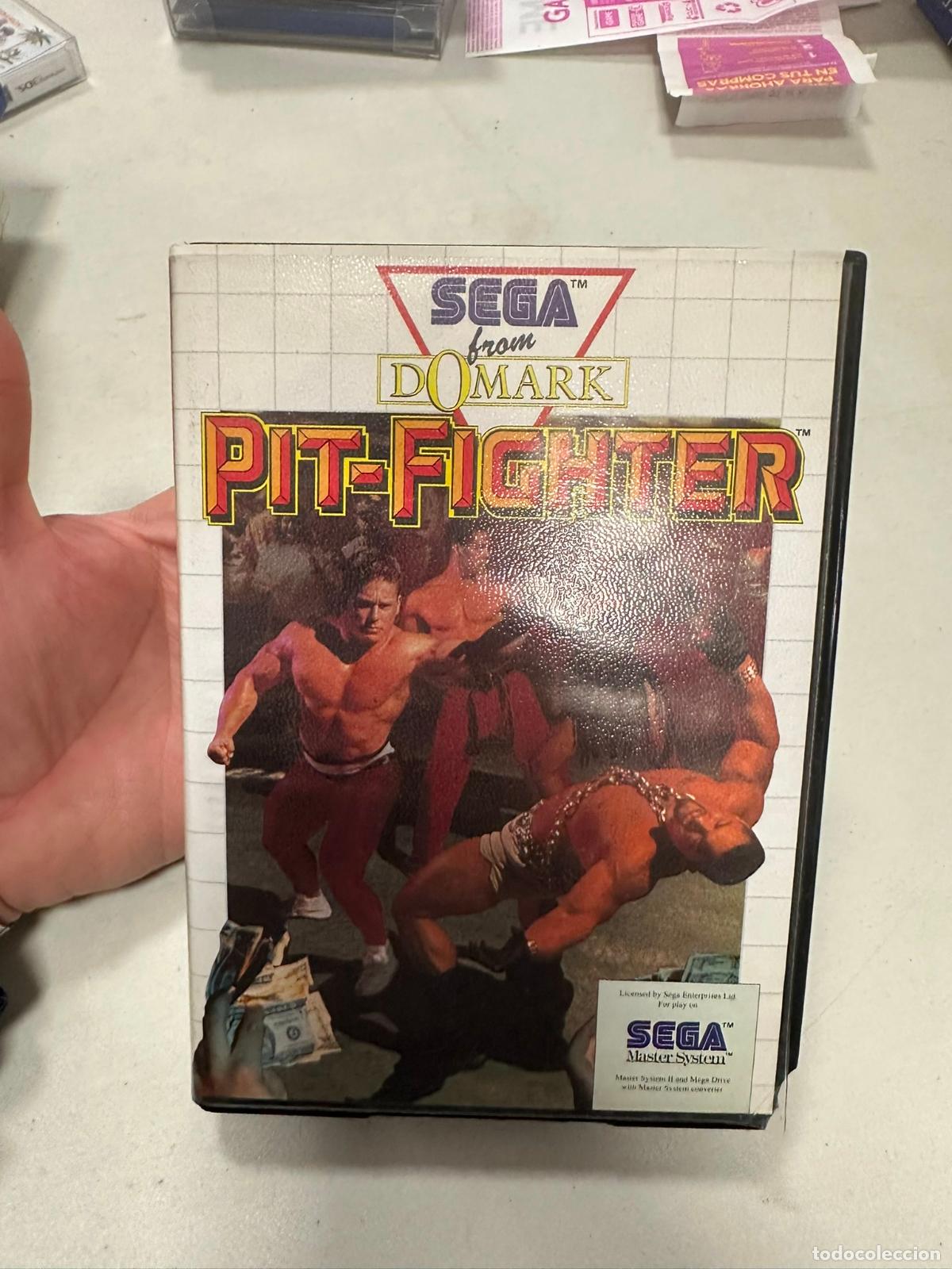 Videojuegos y consolas: Pitfighter pit fighter - Sega master system MS - Sin manual PAL - Foto 1