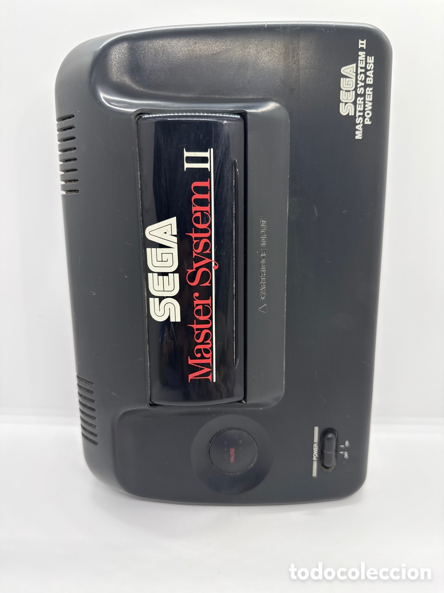 Videojuegos y consolas: Sega M&aacute;ster SystemII sin cable sin probar - Foto 1