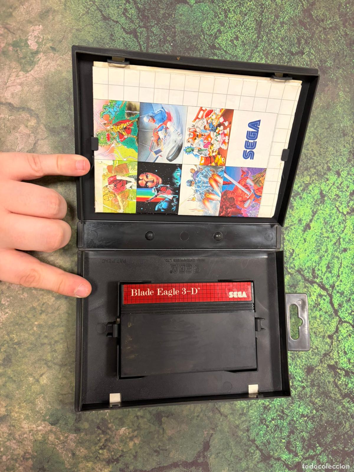Videojuegos y consolas: Blade Eagle 3d 3-D Sega master system MS - Pal - Foto 5