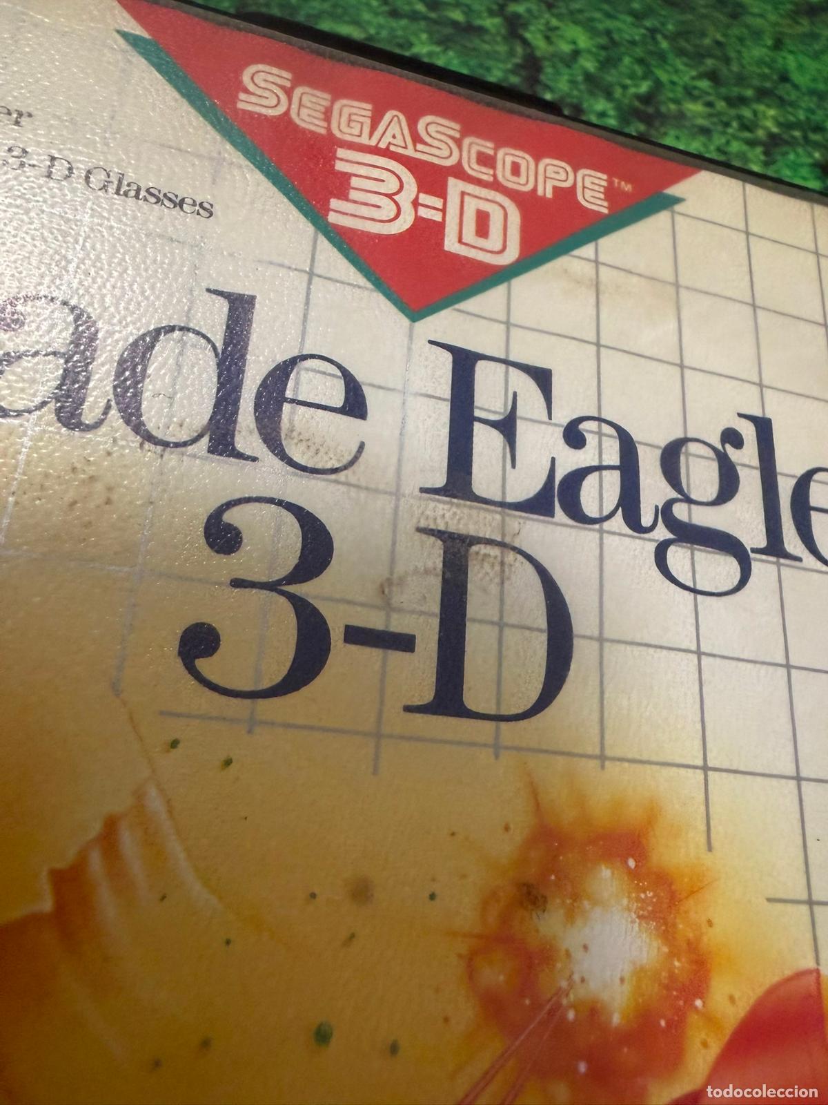 Videojuegos y consolas: Blade Eagle 3d 3-D Sega master system MS - Pal - Foto 7