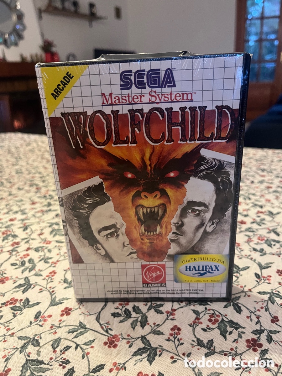 Videojuegos y consolas: Wolfchild Sega Master system precintado - Foto 1