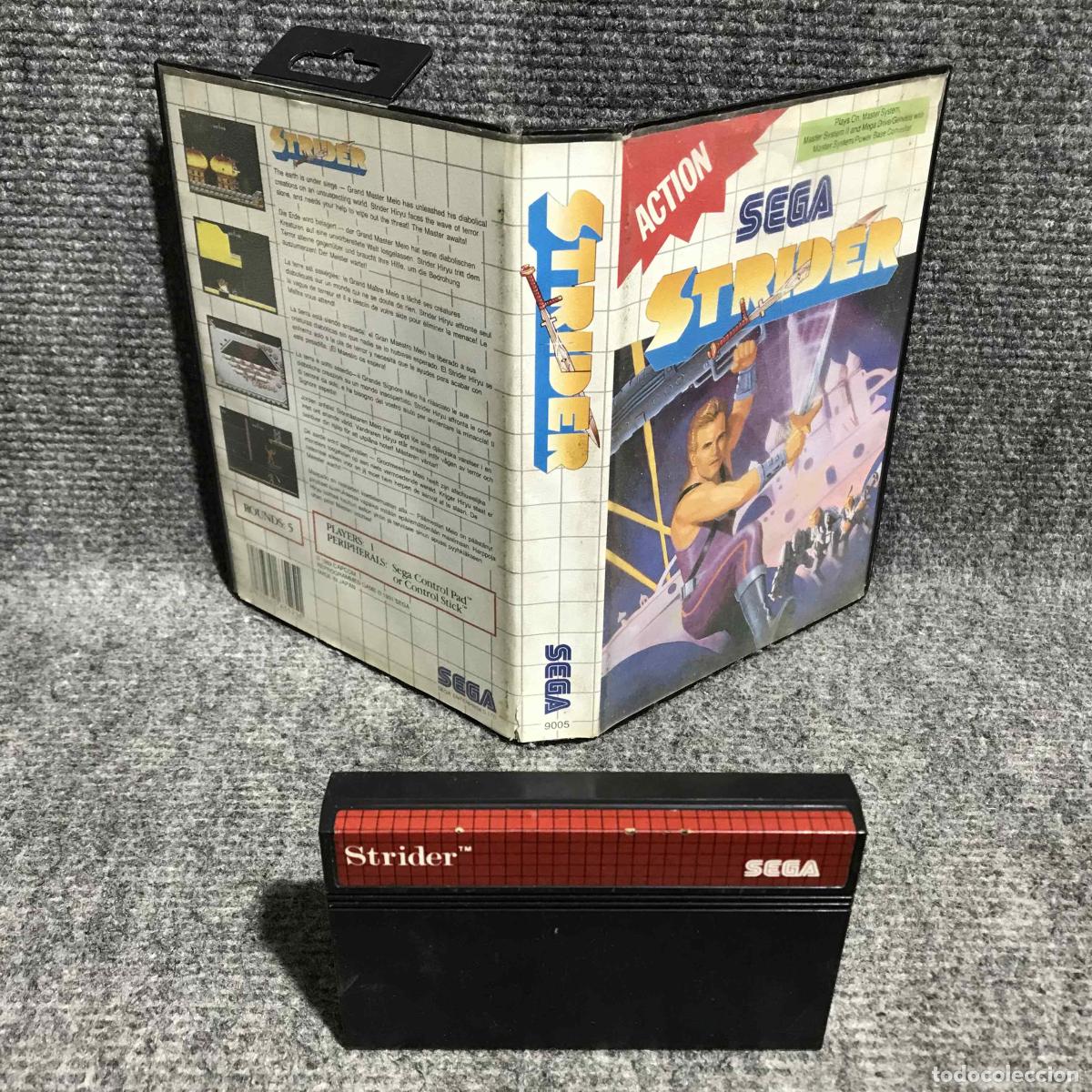 Videojuegos y consolas: STRIDER SEGA MASTER SYSTEM - Foto 1