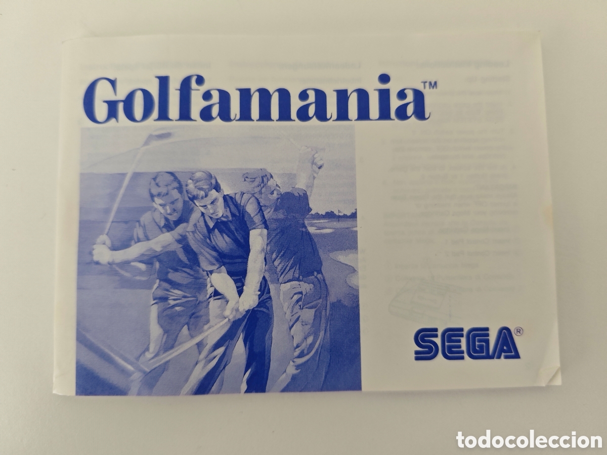 Videojuegos y consolas: Juego Golffamania M&aacute;ster system - Foto 2