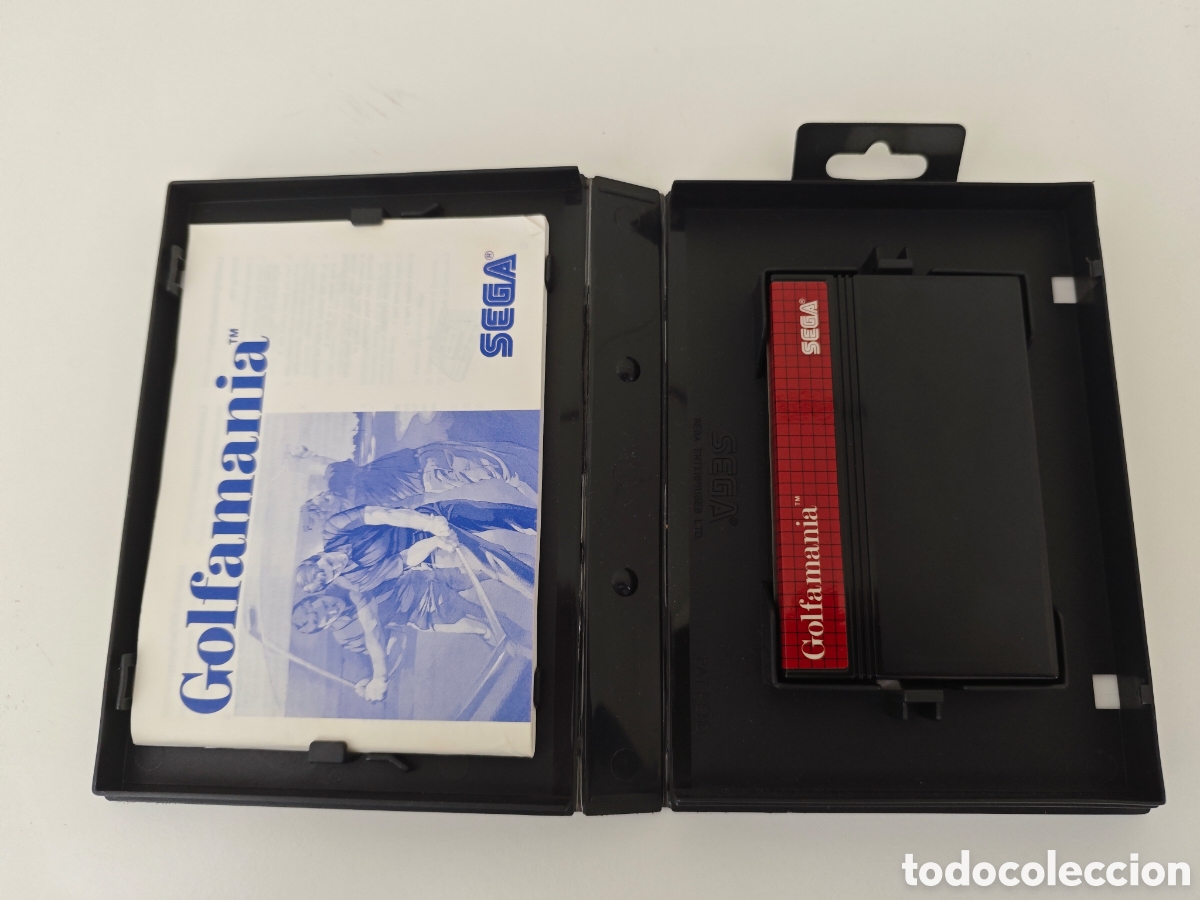 Videojuegos y consolas: Juego Golffamania M&aacute;ster system - Foto 4