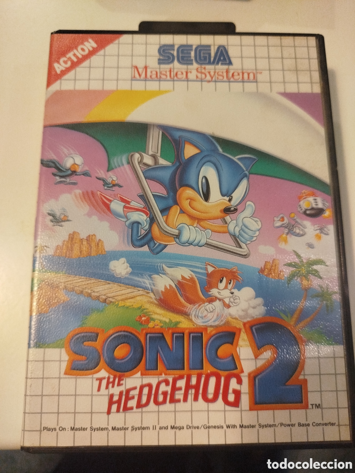 Videojuegos y consolas: Juego sega Sonic 2 en caja - Foto 1