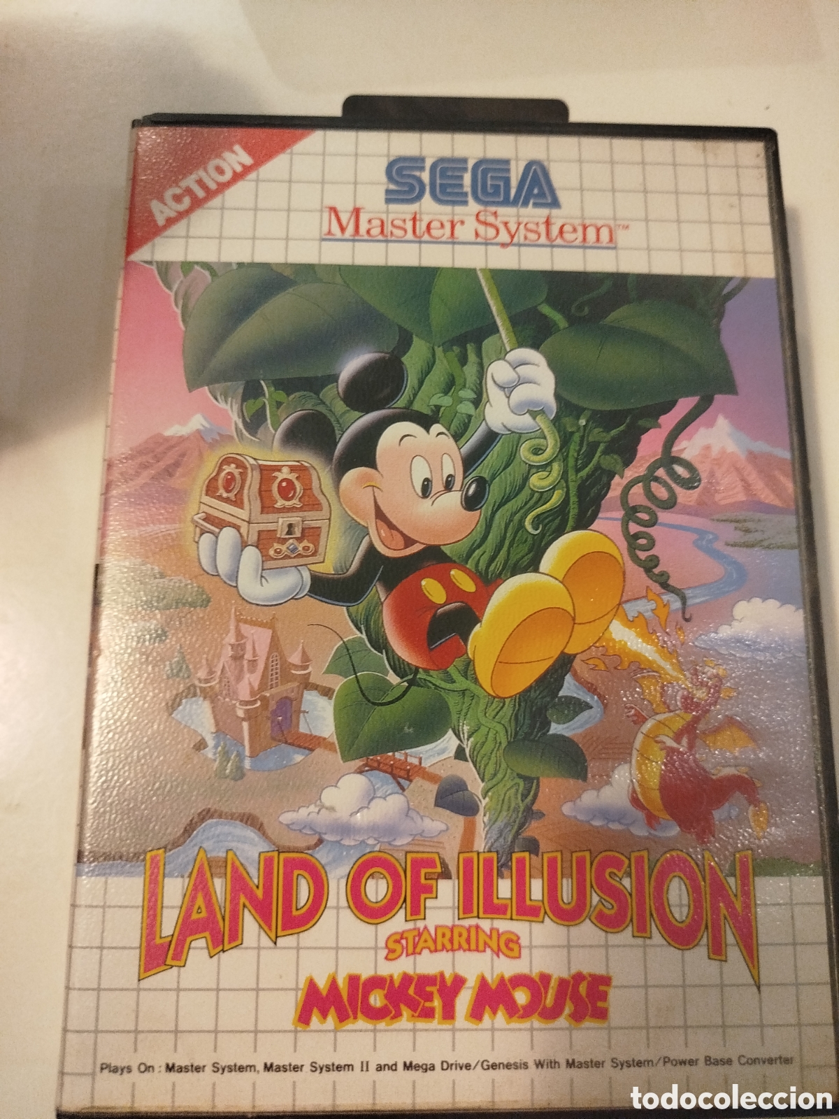 Videojuegos y Consolas: Juego sega Mickey mouse en caja
