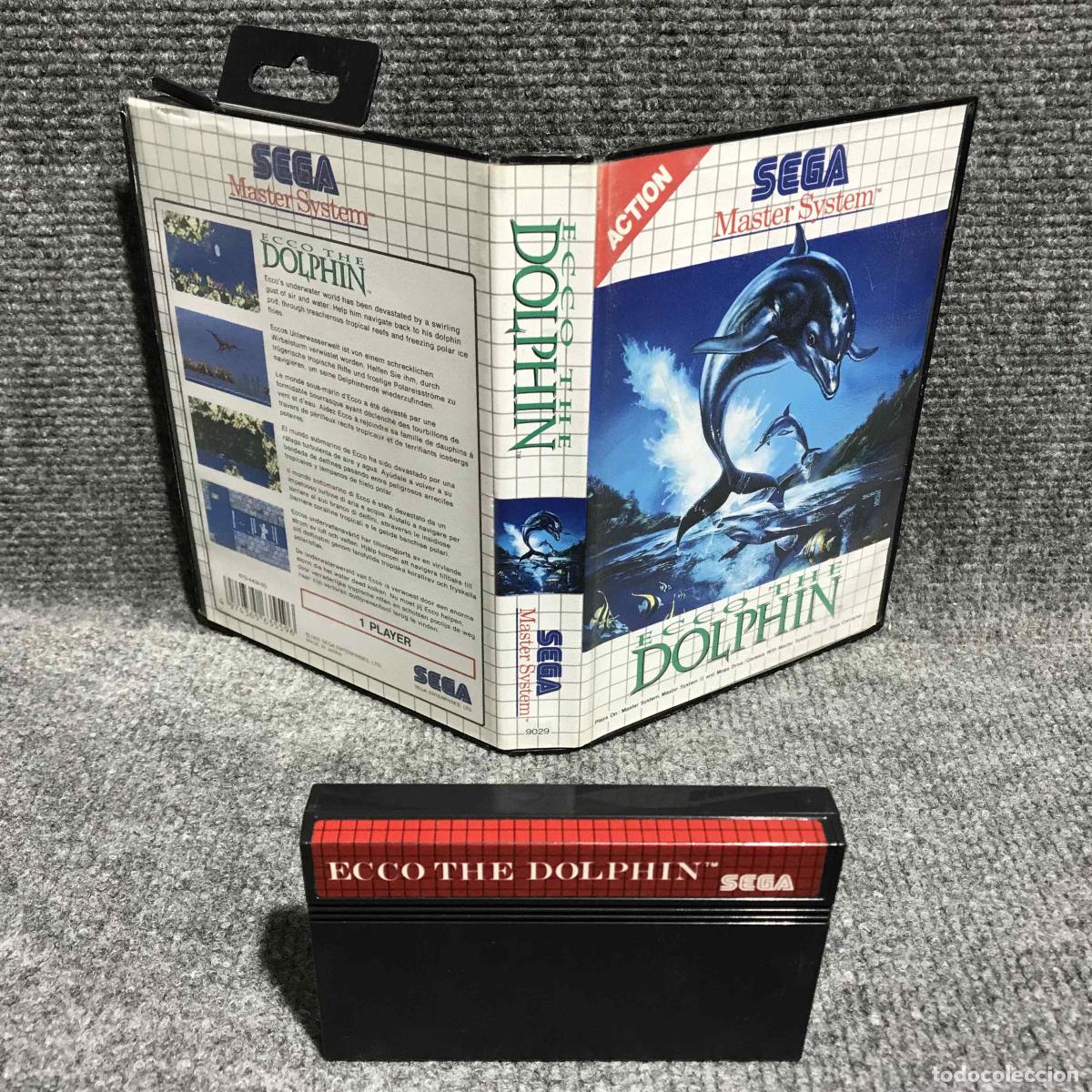 Videojuegos y Consolas: ECCO THE DOLPHIN SEGA MASTER SYSTEM