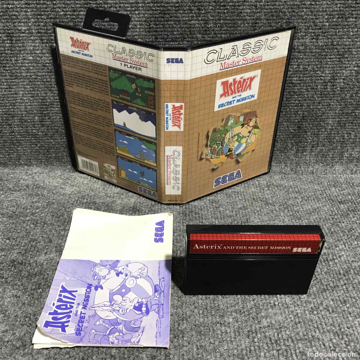 Videojuegos y Consolas: ASTERIX AND THE SECRET MISSION SEGA MASTER SYSTEM