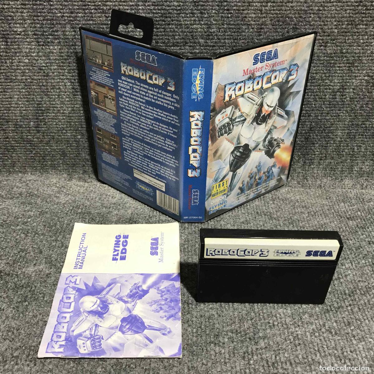 Videojuegos y Consolas: ROBOCOP 3 SEGA MASTER SYSTEM