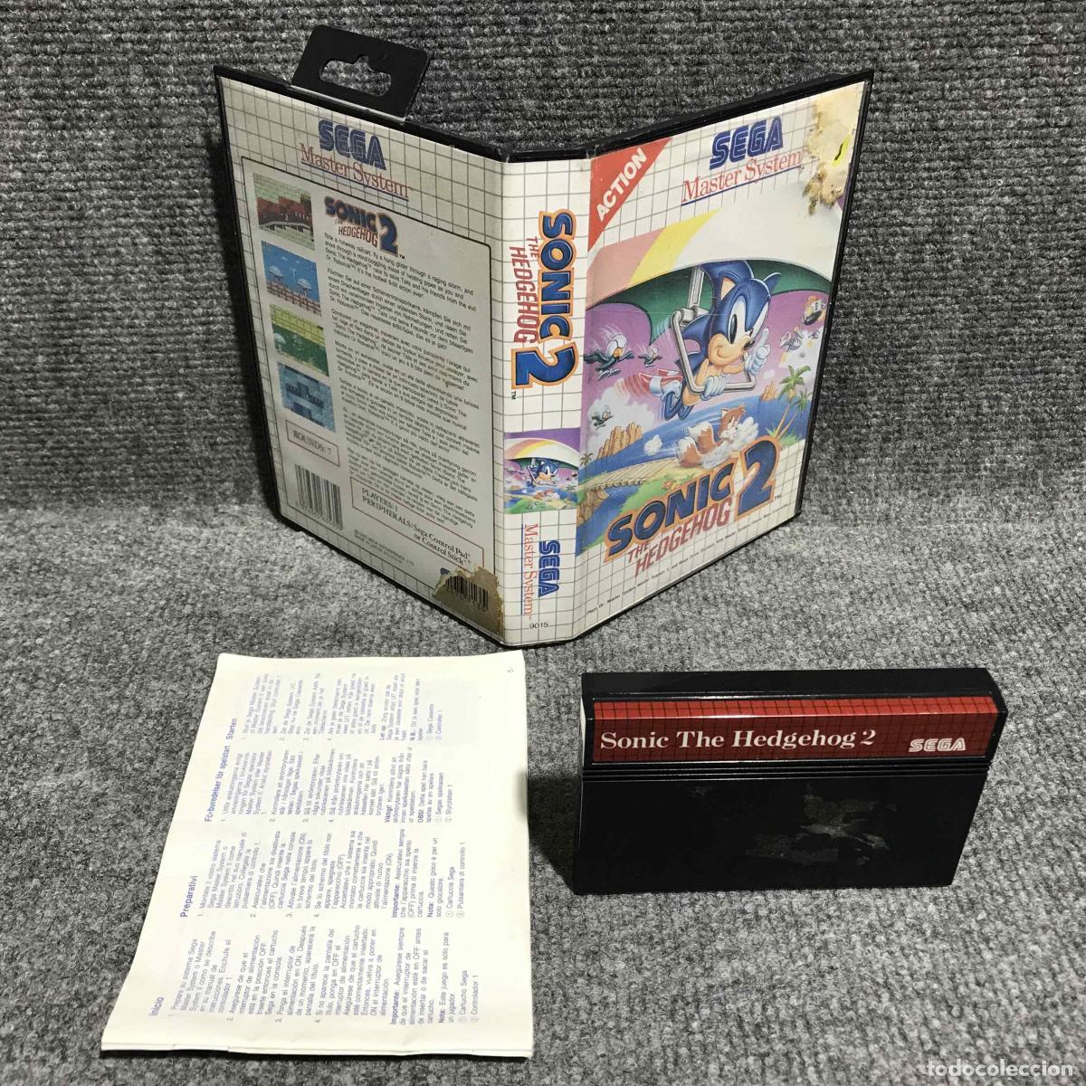 Videospiele und Konsolen: SONIC THE HEDGEHOG 2 SEGA MASTER SYSTEM