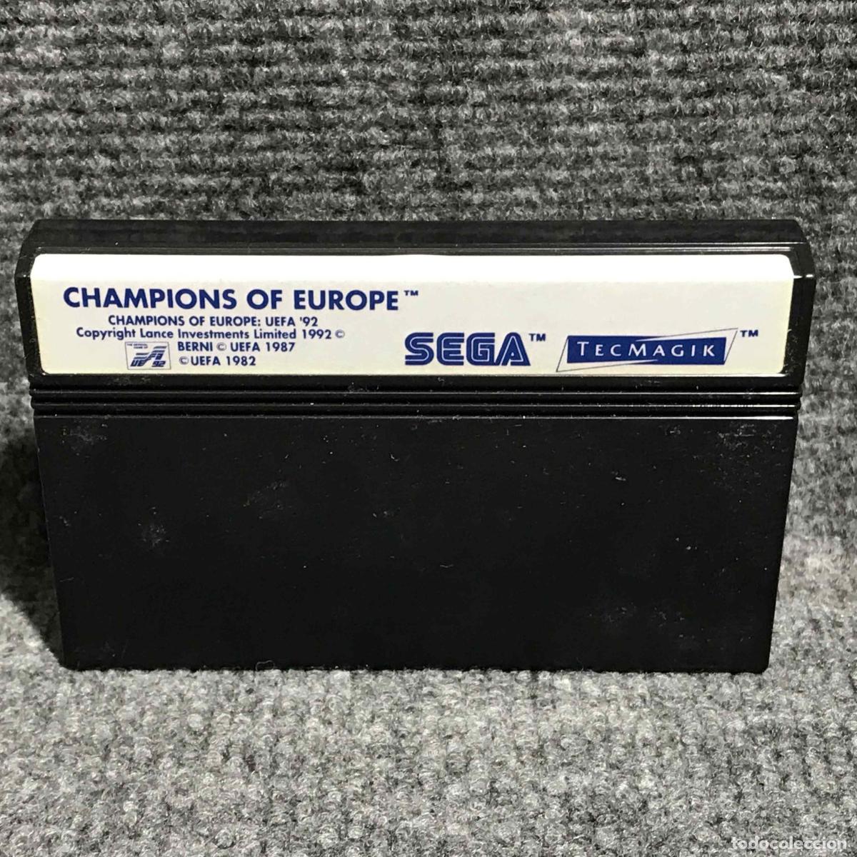 Videojuegos y Consolas: CHAMPIONS OF EUROPE SEGA MASTER SYSTEM