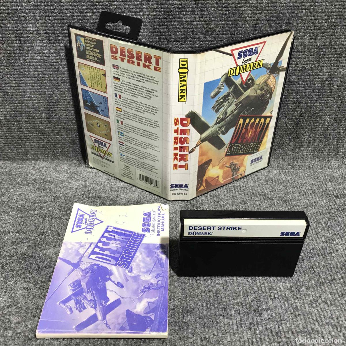 Videojogos e Consolas: DESERT STRIKE SEGA MASTER SYSTEM