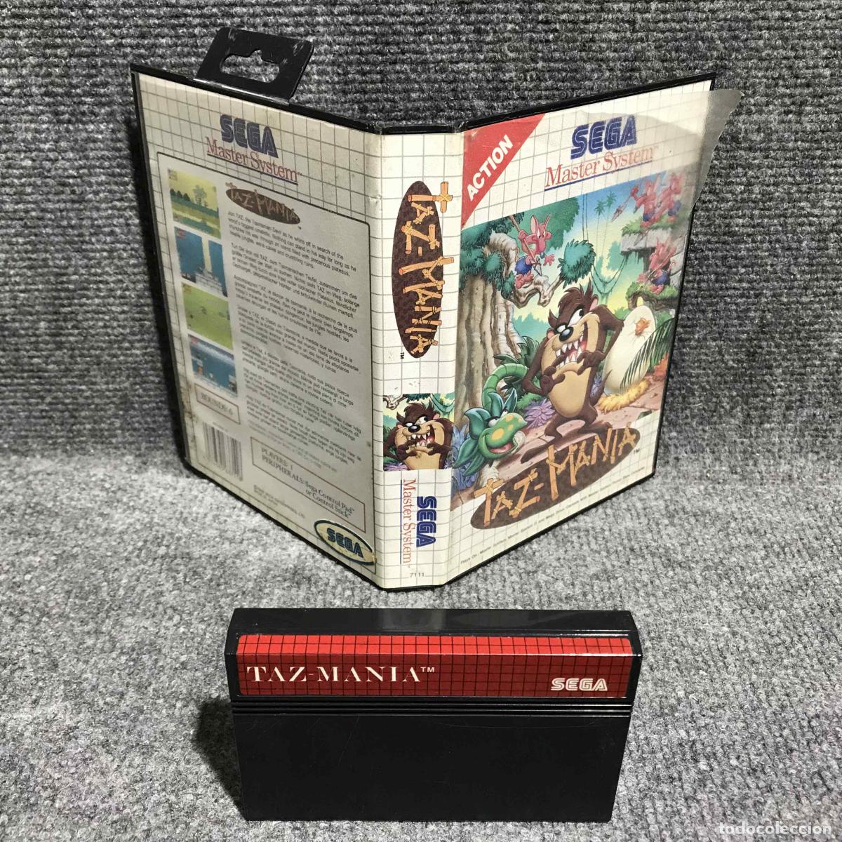 Videojuegos y Consolas: TAZ MANIA SEGA MASTER SYSTEM