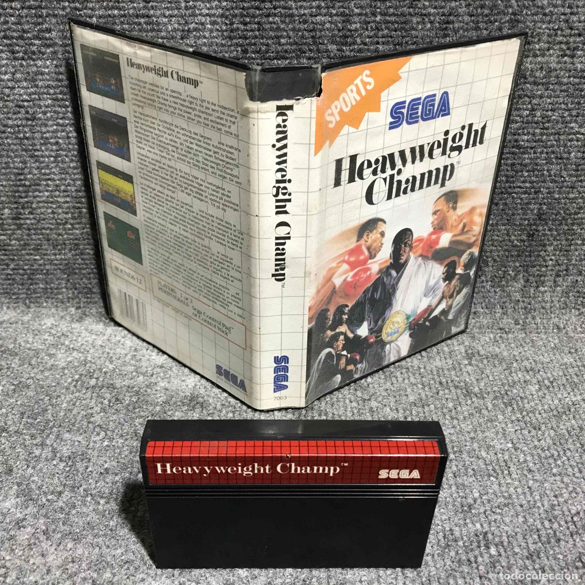 Videojuegos y consolas: HEAVYWEIGHT CHAMP SEGA MASTER SYSTEM - Foto 1