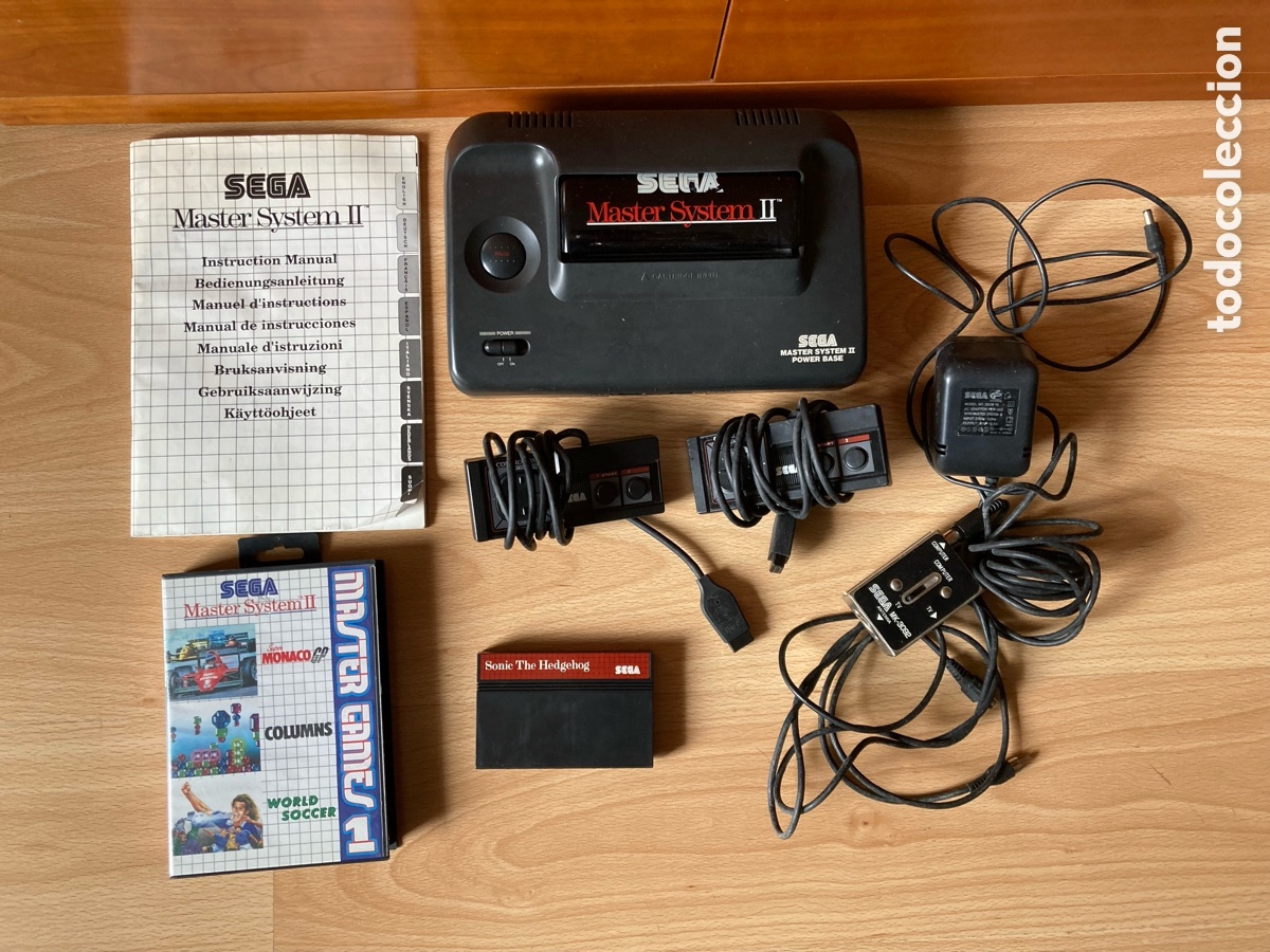 Video Games and Consoles: CONSOLA SEGA MASTER SYSTEM 2 CON JUEGOS Y MANUAL