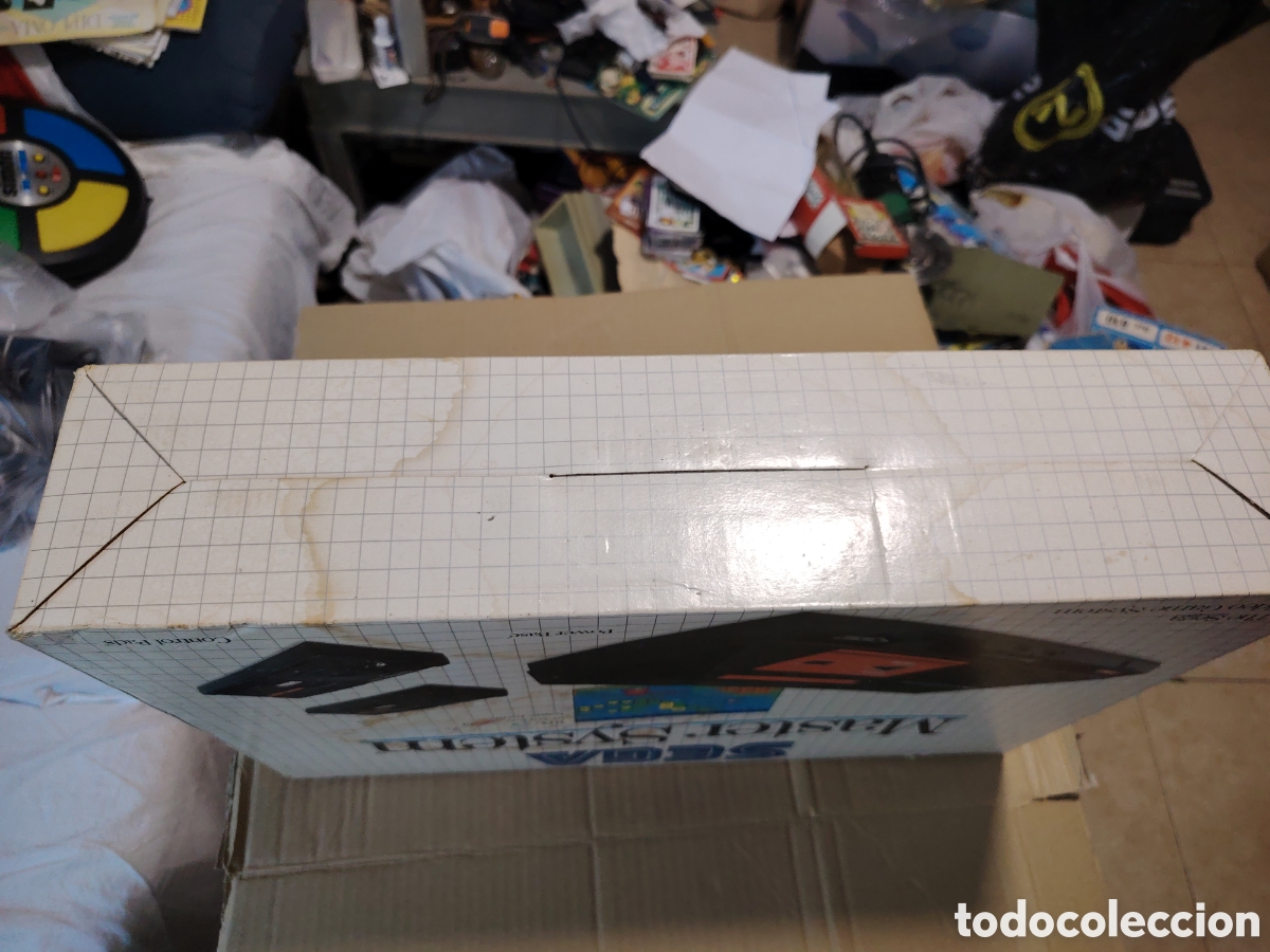 Videojuegos y consolas: Caja vac&iacute;a m&aacute;ster system - Foto 8