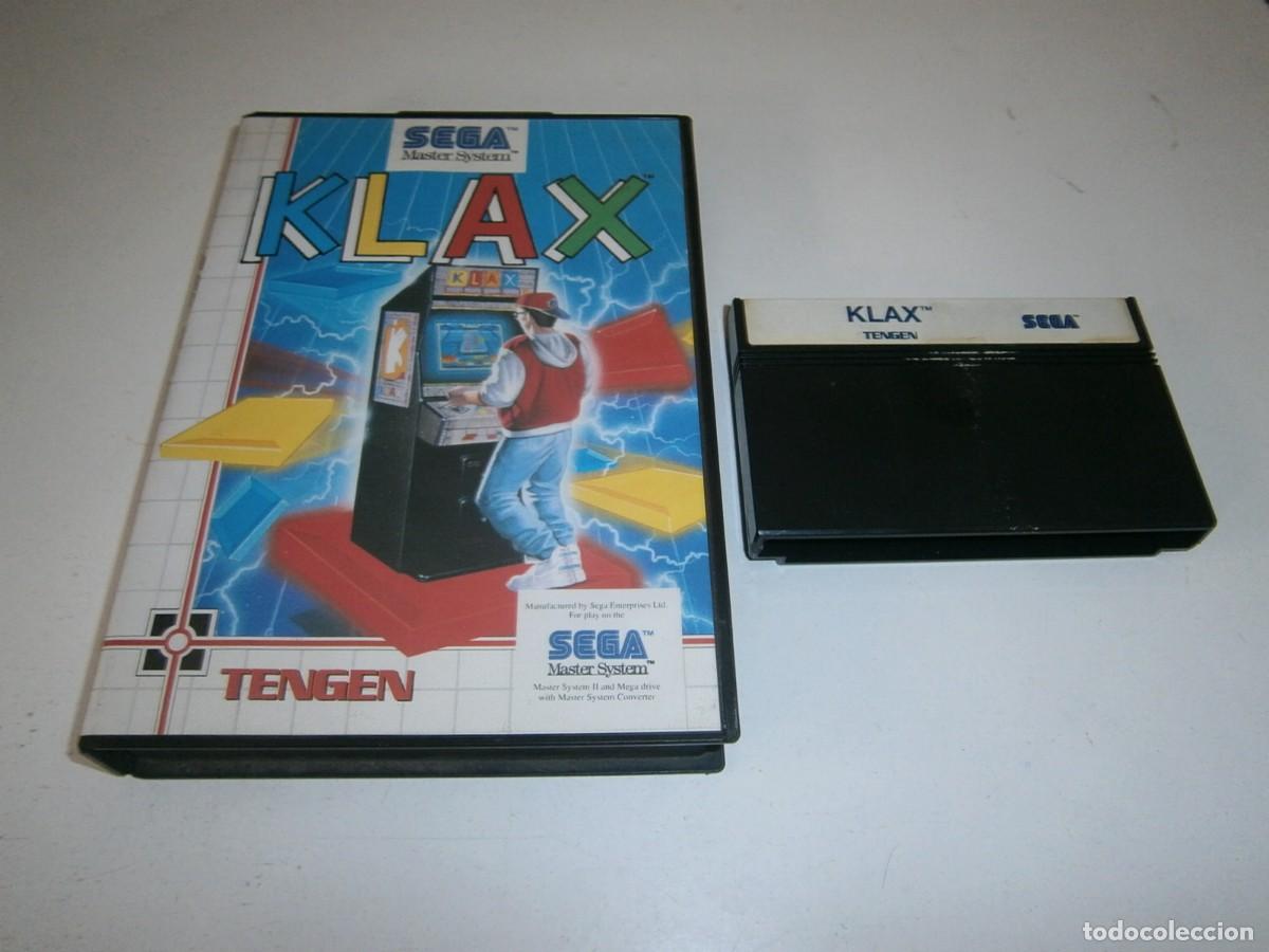 Videojuegos y Consolas: KLAX SEGA MASTER SYSTEM