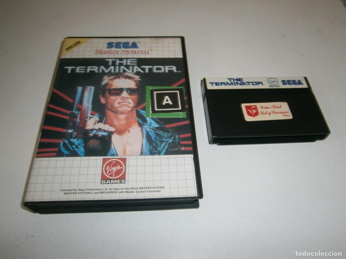Videojuegos y Consolas: THE TERMINATOR MASTER SYSTEM