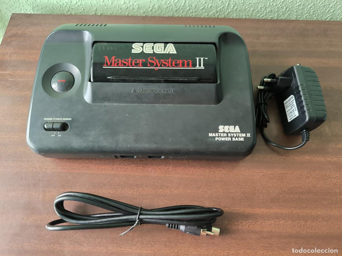 Videojuegos y Consolas: Consola SEGA MASTER SYSTEM II (Con Alex Kidd en memoria) + Cables + Manual de instrucciones