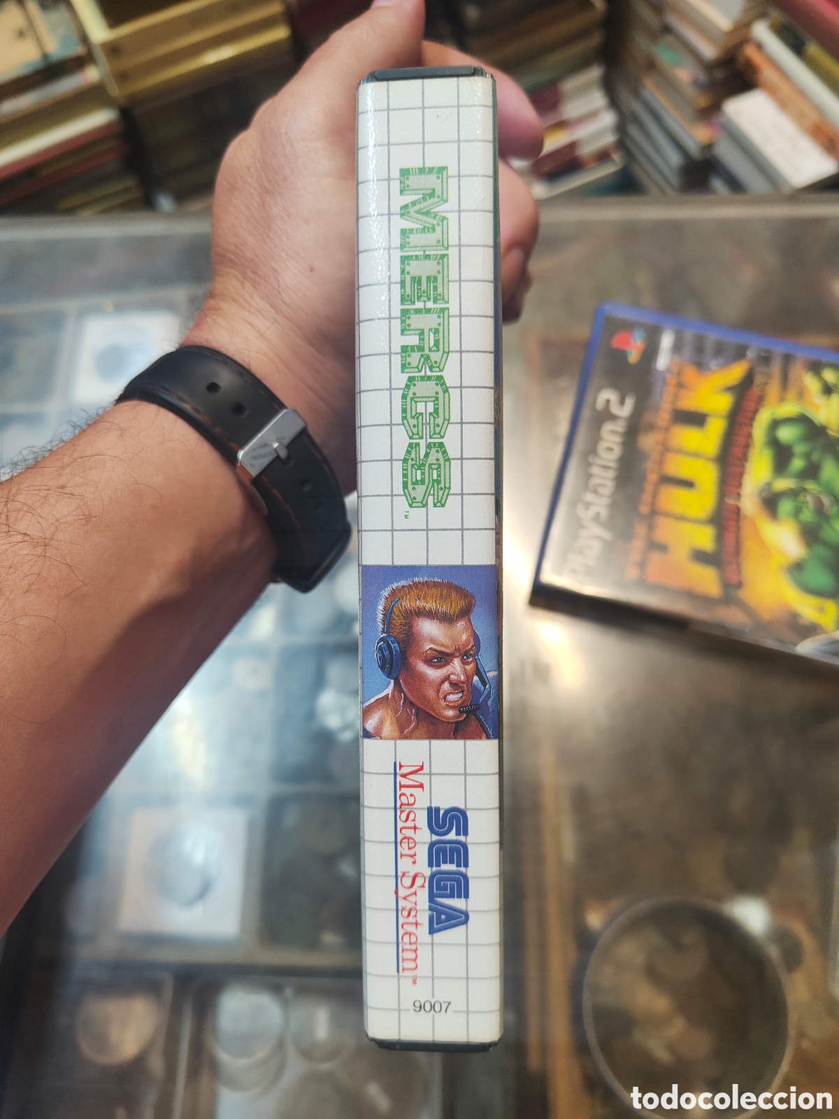 Videojuegos y consolas: Video juego mercs m&aacute;ster system - Foto 2